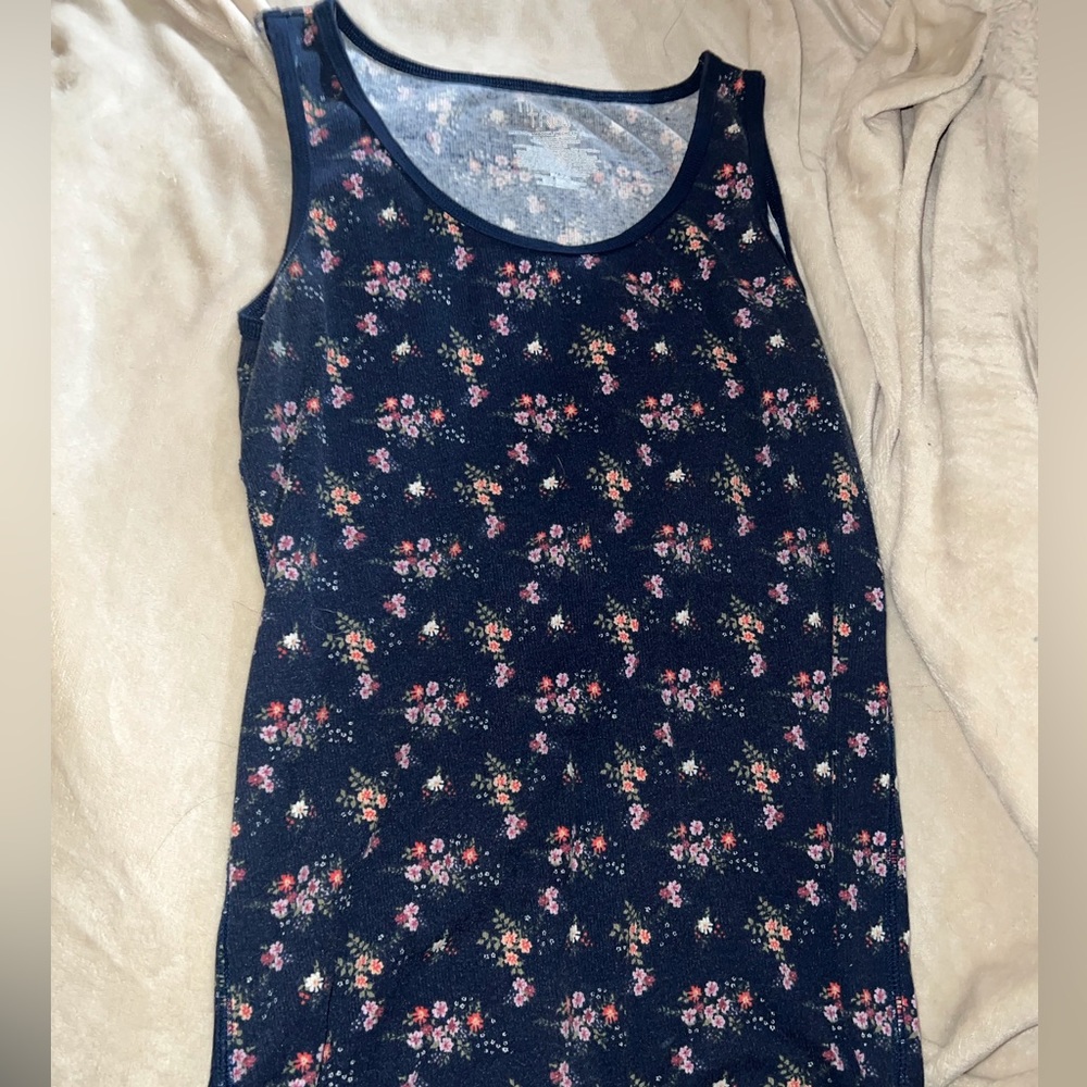 Floral tank top